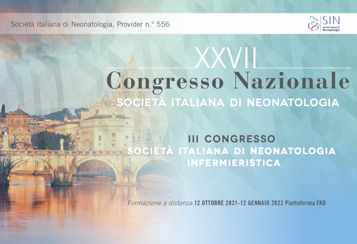 III CONGRESSO SOCIETÀ ITALIANA DI NEONATOLOGIA INFERMIERISTICA - FAD ASINCRONA