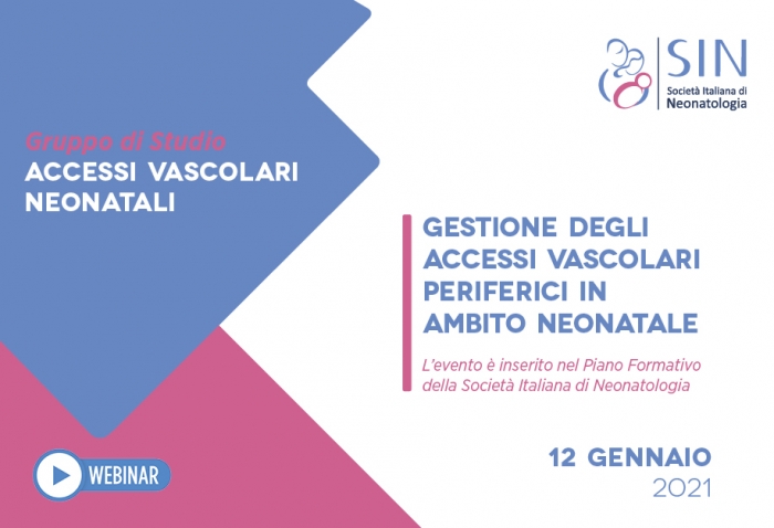 GESTIONE DEGLI ACCESSI VASCOLARI PERIFERICI IN AMBITO NEONATALE