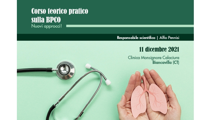 Corso teorico pratico sulla BPCO nuovi approcci (residenziale)