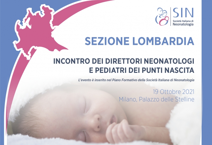 Sezione Lombardia - Incontro dei Direttori Neonatologi  e Pediatri dei punti nascita