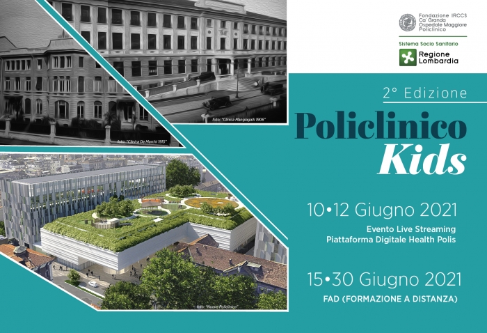 POLICLINICO KIDS - 2° Edizione - FORMAZIONE A DISTANZA (FAD)