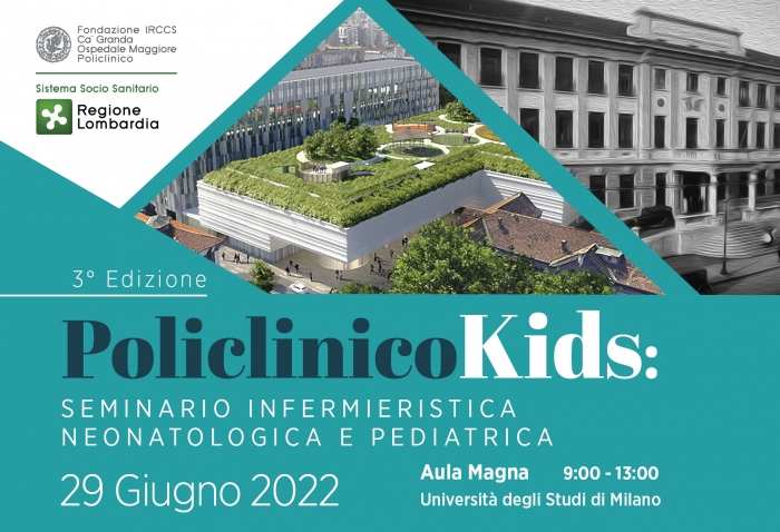 Policlinico Kids: SEMINARIO INFERMIERISTICA NEONATOLOGICA E PEDIATRICA (Residenziale)