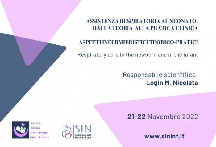 ASSISTENZA RESPIRATORIA AL NEONATO DALLA TEORIA ALLA PRATICA CLINICA ASPETTI INFERMIERISTICI TEORICO-PRATICI