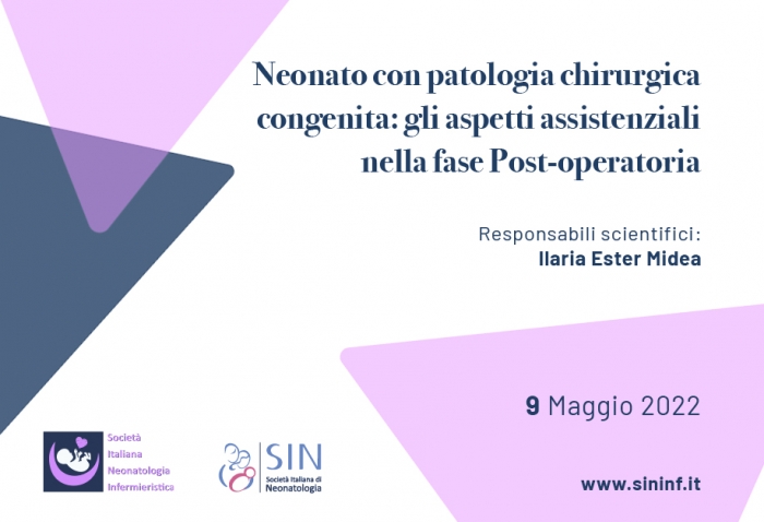 Neonato con patologia chirurgica congenita: gli aspetti assistenziali nella fase Post-operatoria